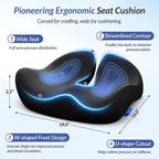 Orthopedic Seat Cushion – Ergonomic Support for Comfortable Back Pain Relief