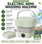 Foldable Electric Mini Washing Machine – Compact & Portable Laundry Solution