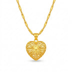 Heart Shaped Memorial Necklace – Elegant Keepsake to Cherish Loved Ones