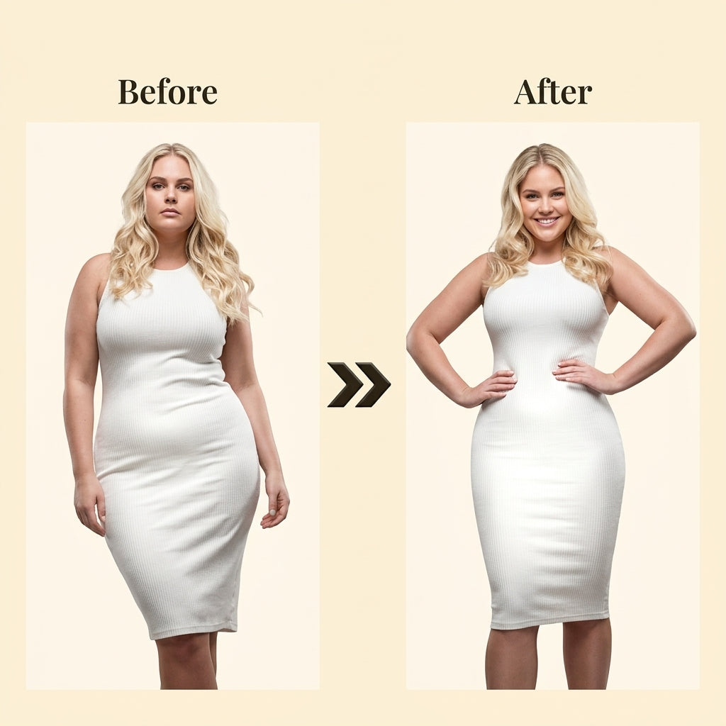 High Waist Lower Body Shaper for Sleek Curves, Tummy Control & Comfort