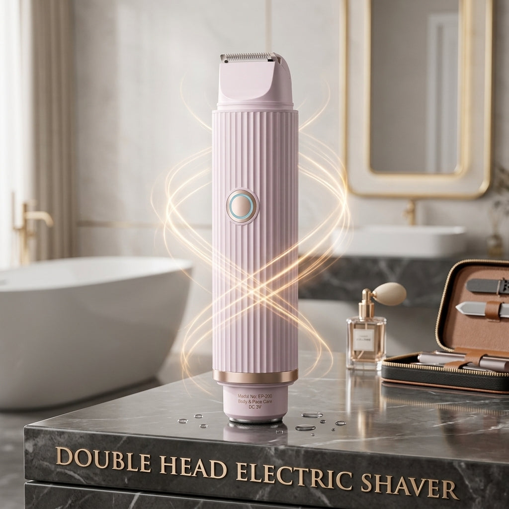 Double Head Electric Shaver – Smooth, Fast & Effortless Shaving for Everyday Grooming