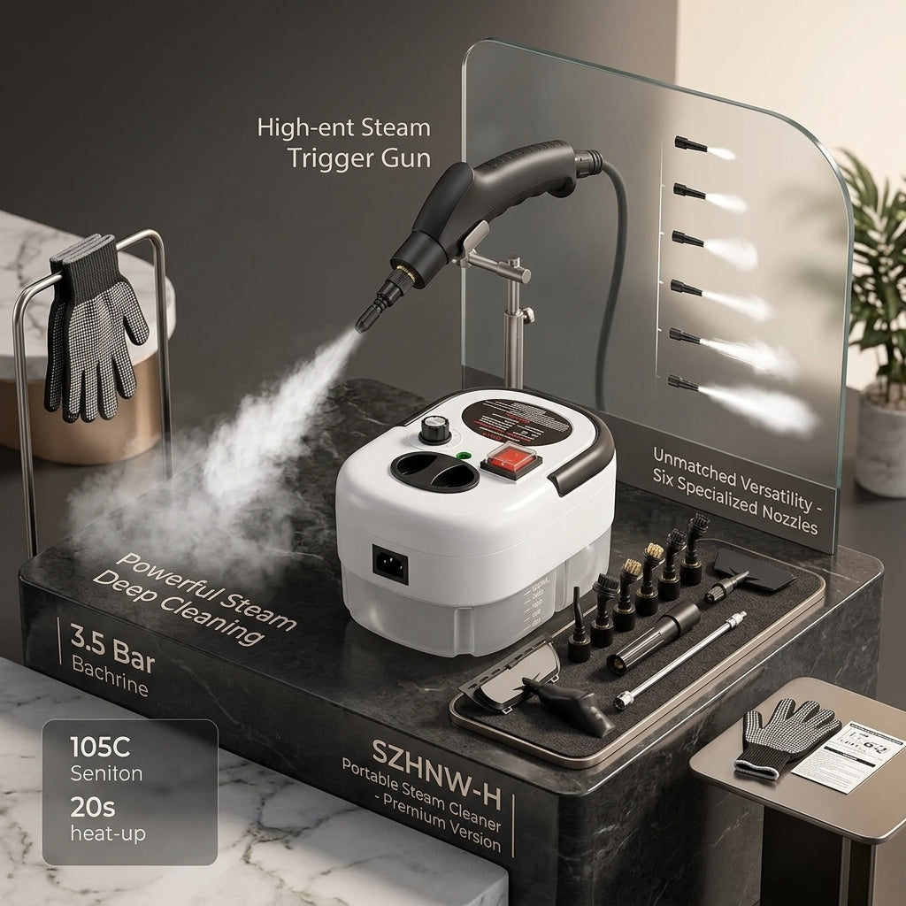 Portable Steam Cleaner – Powerful, Compact & Versatile Cleaner for Home Use
