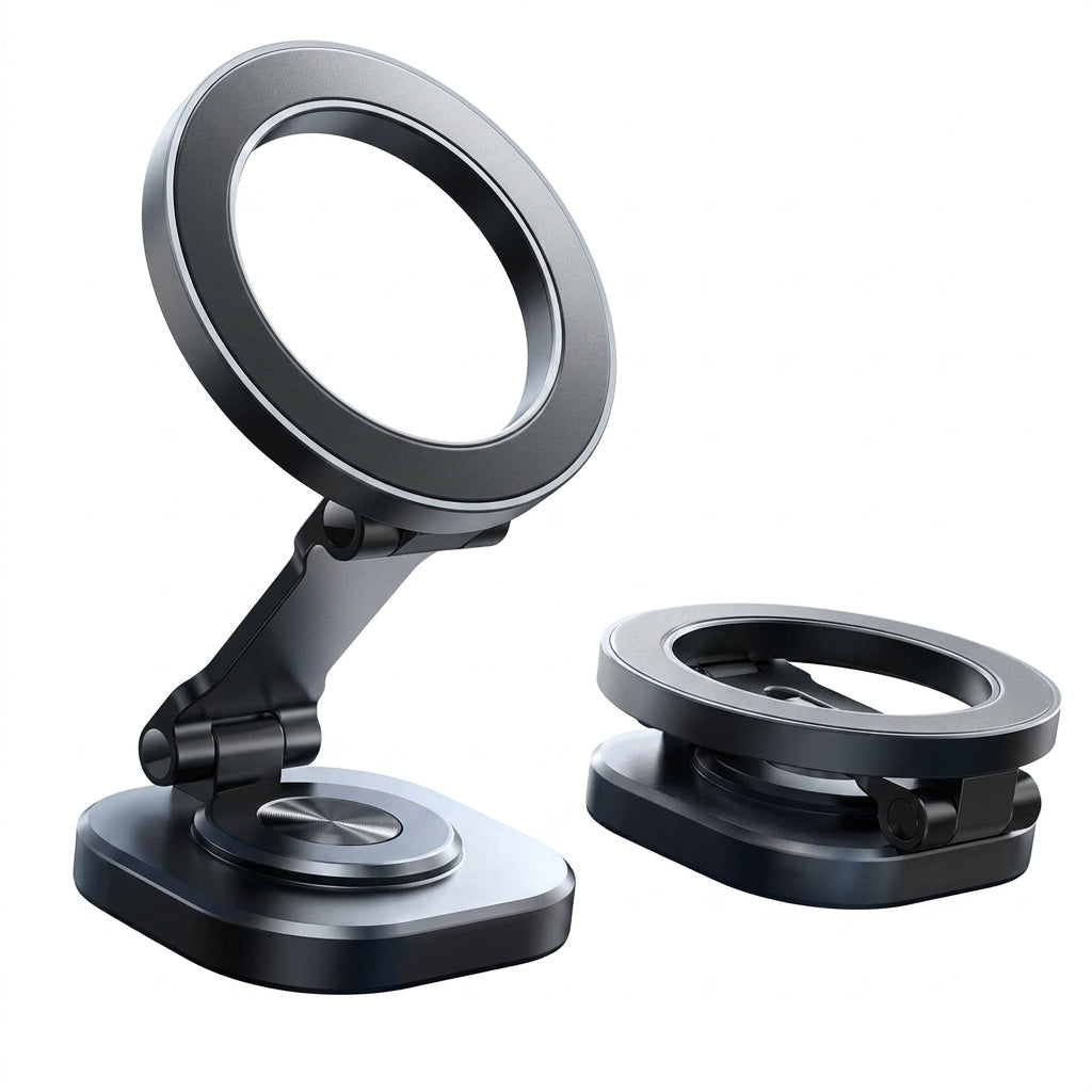 Magnetic Foldable Phone Holder for Secure, Hands-Free Viewing Anywhere