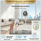 Convertible Air Circulation Fan – Powerful Cooling with Adjustable 360° Airflow