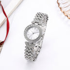 Elegant Women's Quartz Watch with Diamond Alloy Design for Timeless Beauty & Style