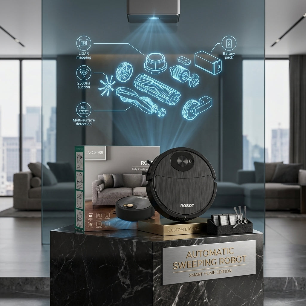 Automatic Sweeping Robot – Smart Floor Cleaner for Effortless Everyday Cleaning