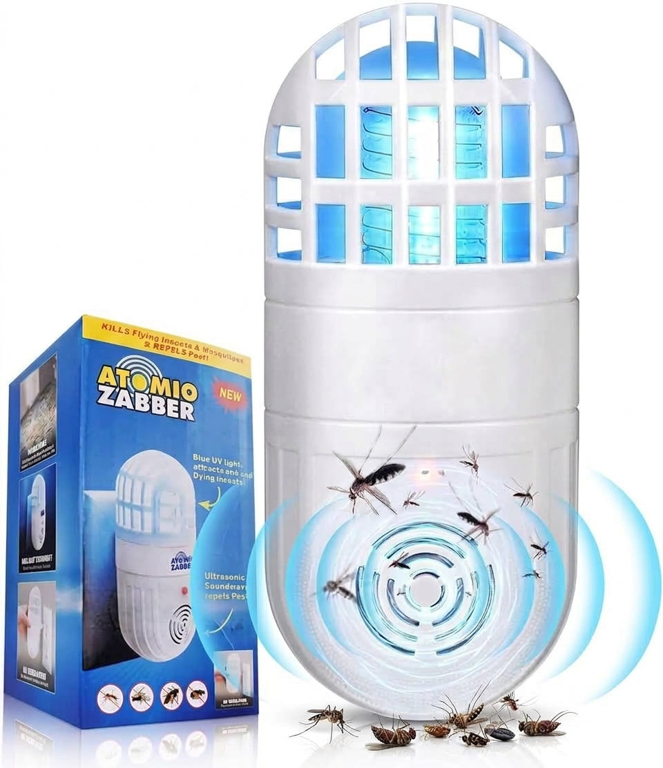 Electric LED Mosquito Killer Lamp – UV Light Insect Trap for Home Protection