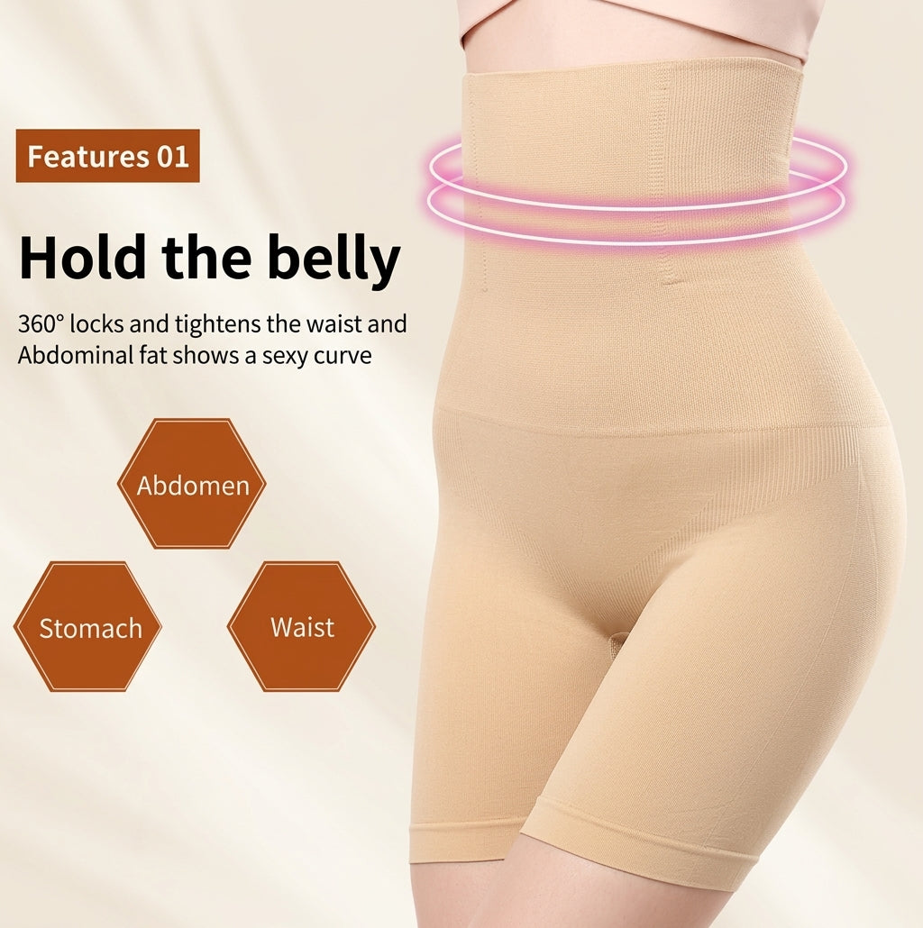High Waist Lower Body Shaper for Sleek Curves, Tummy Control & Comfort