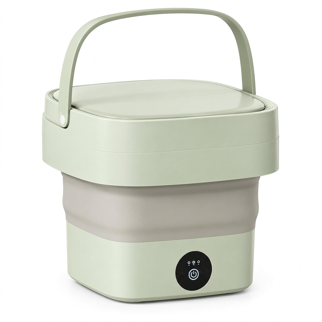 Foldable Electric Mini Washing Machine – Compact & Portable Laundry Solution
