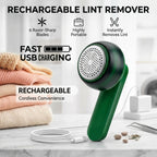 Rechargeable Electric Lint Remover – Effortless Fabric Shaving for Fresh Clothes